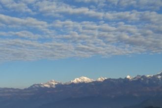 View from the Chandrashila summit!