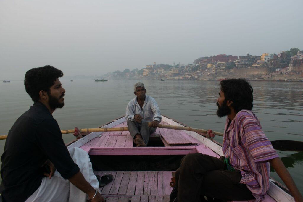 Boat ride- Varanasi.